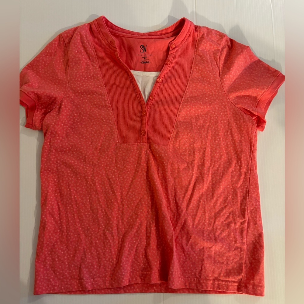 Studio Works petite large top